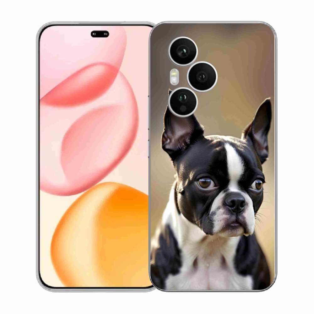 Gélový kryt mmCase na Honor 400 Pro - bostonský teriér