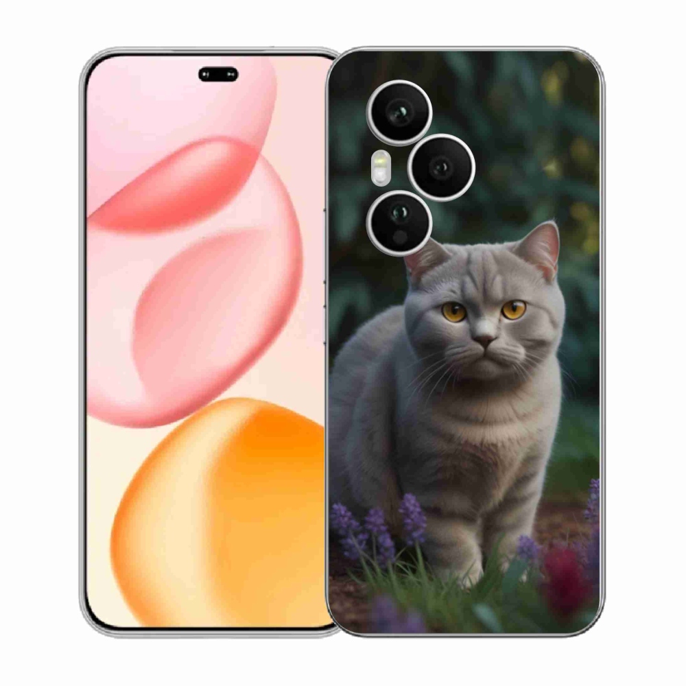 Gélový kryt mmCase na Honor 400 Pro - britská mačka