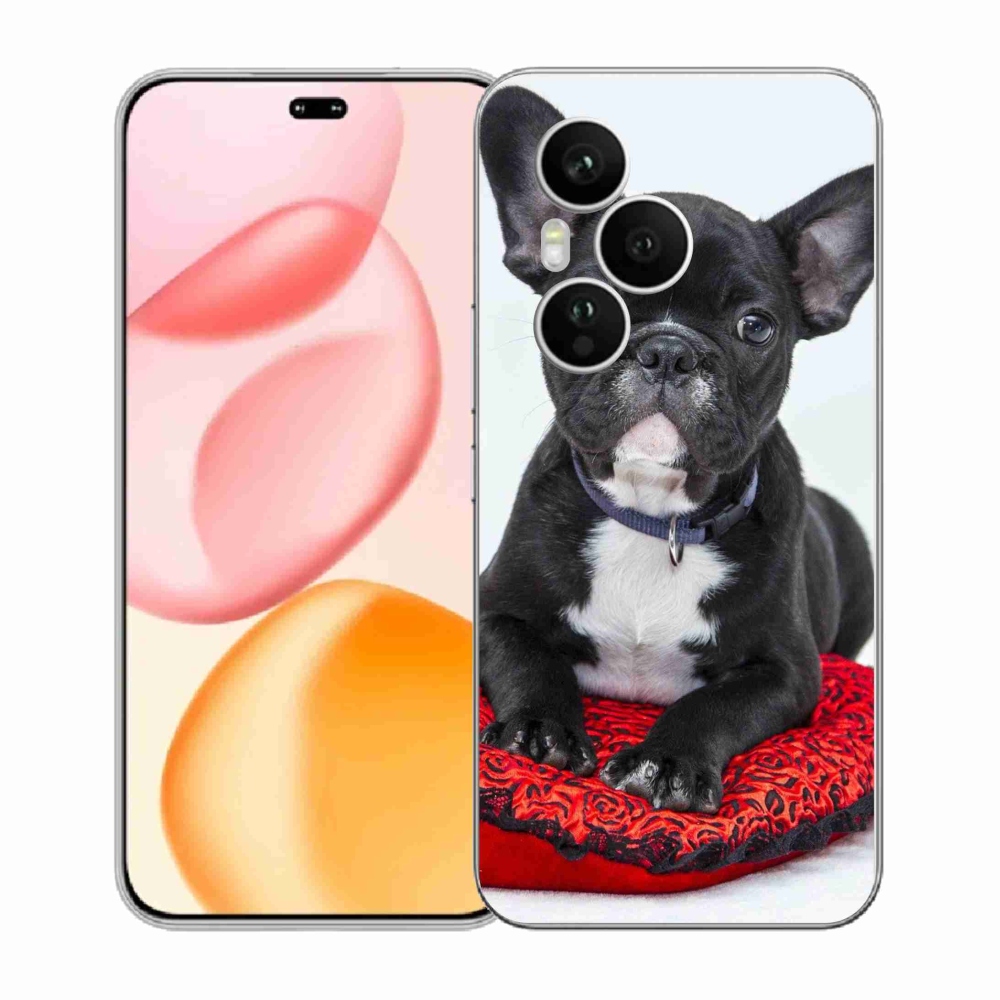 Gélový kryt mmCase na Honor 400 Pro - buldog