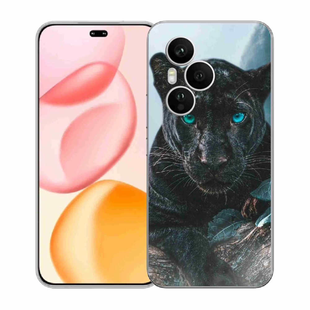 Gélový kryt mmCase na Honor 400 Pro - čierny panter