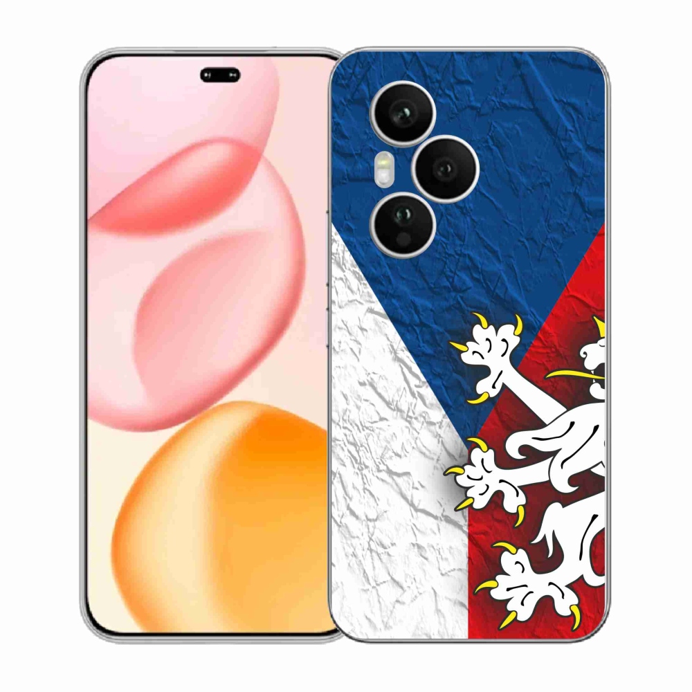 Gélový kryt mmCase na Honor 400 Pro - česká vlajka 1