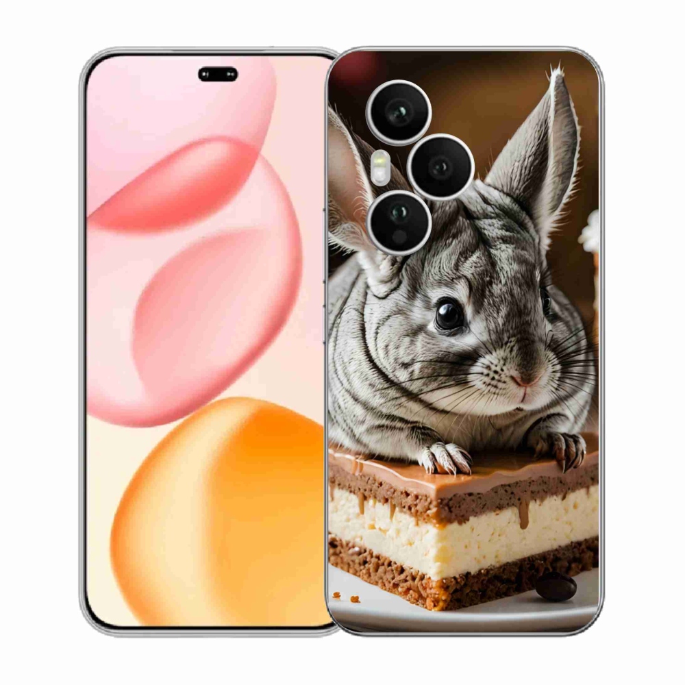 Gélový kryt mmCase na Honor 400 Pro - činčila