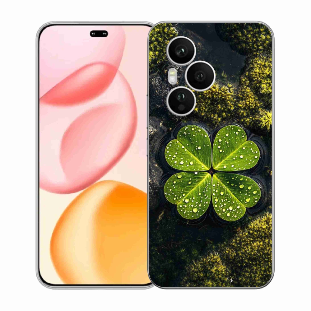 Gélový kryt mmCase na Honor 400 Pro - štvorlístok