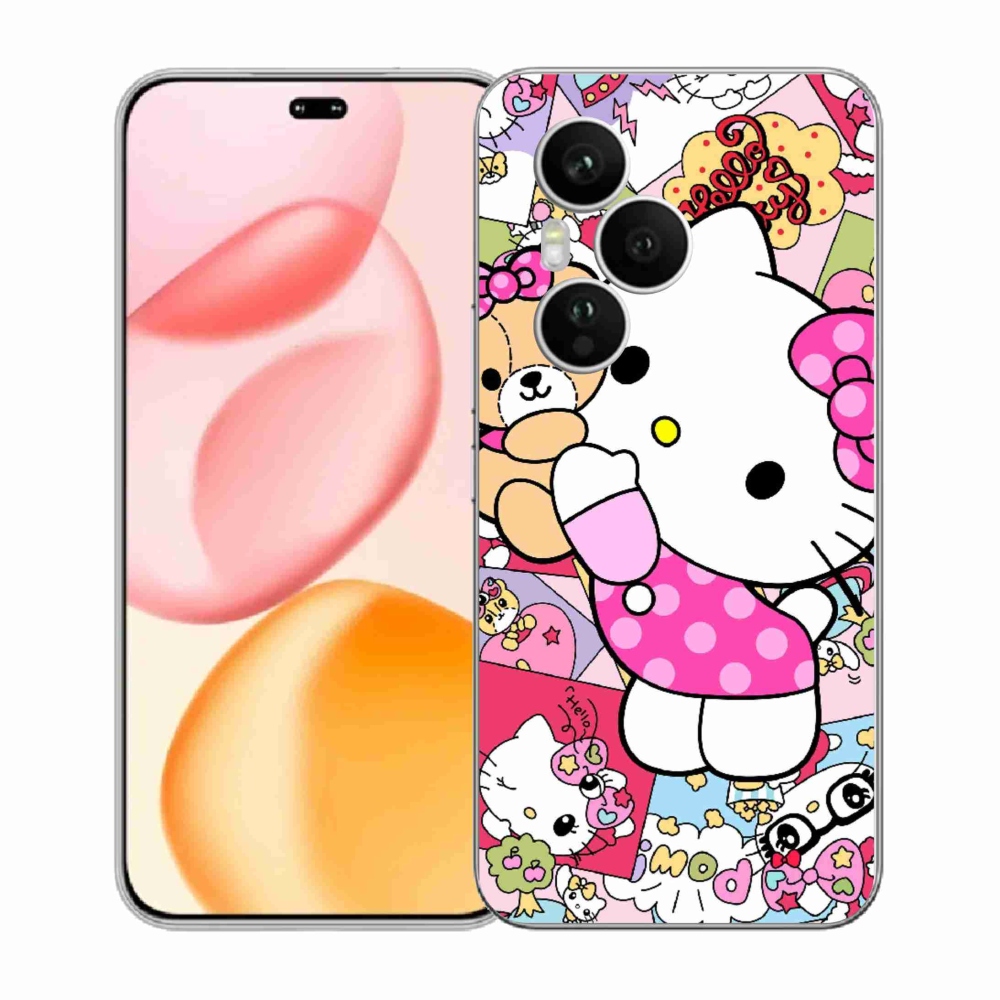 Gélový kryt mmCase na Honor 400 Pro - cute kitty