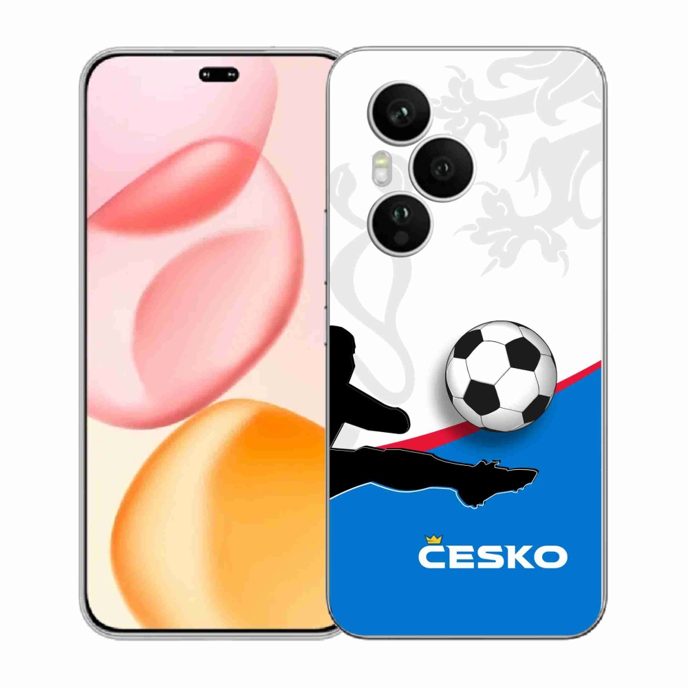 Gélový kryt mmCase na Honor 400 Pro - futbal Česko 3