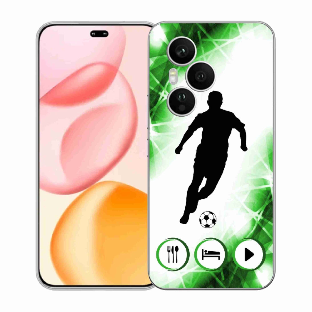 Gélový kryt mmCase na Honor 400 Pro - futbalista
