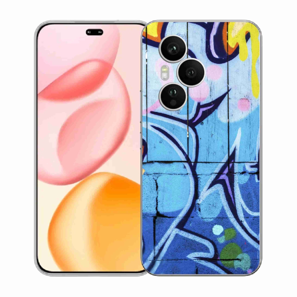 Gélový kryt mmCase na Honor 400 Pro - graffiti