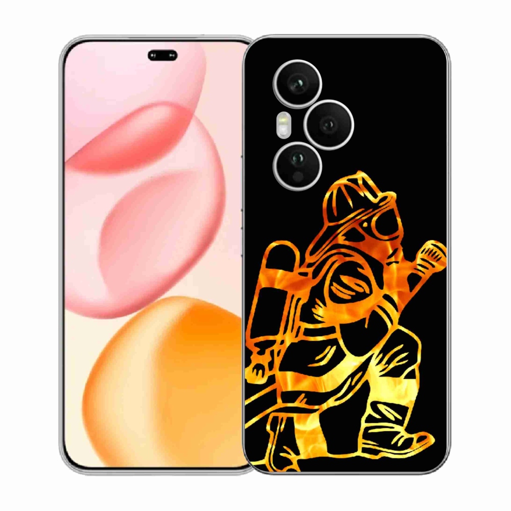 Gélový kryt mmCase na Honor 400 Pro - hasič 1
