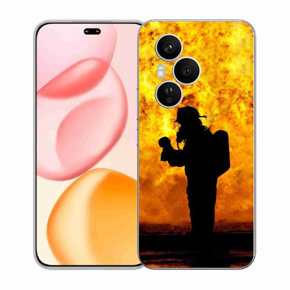 Gélový kryt mmCase na Honor 400 Pro - hasič