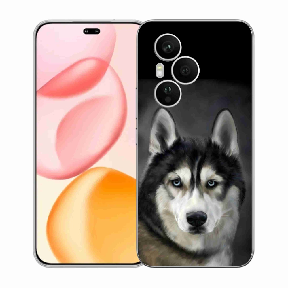 Gélový kryt mmCase na Honor 400 Pro - husky