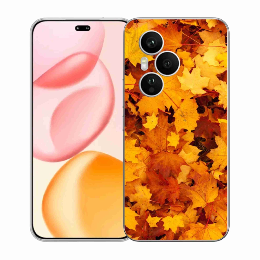 Gélový kryt mmCase na Honor 400 Pro - javorové listy