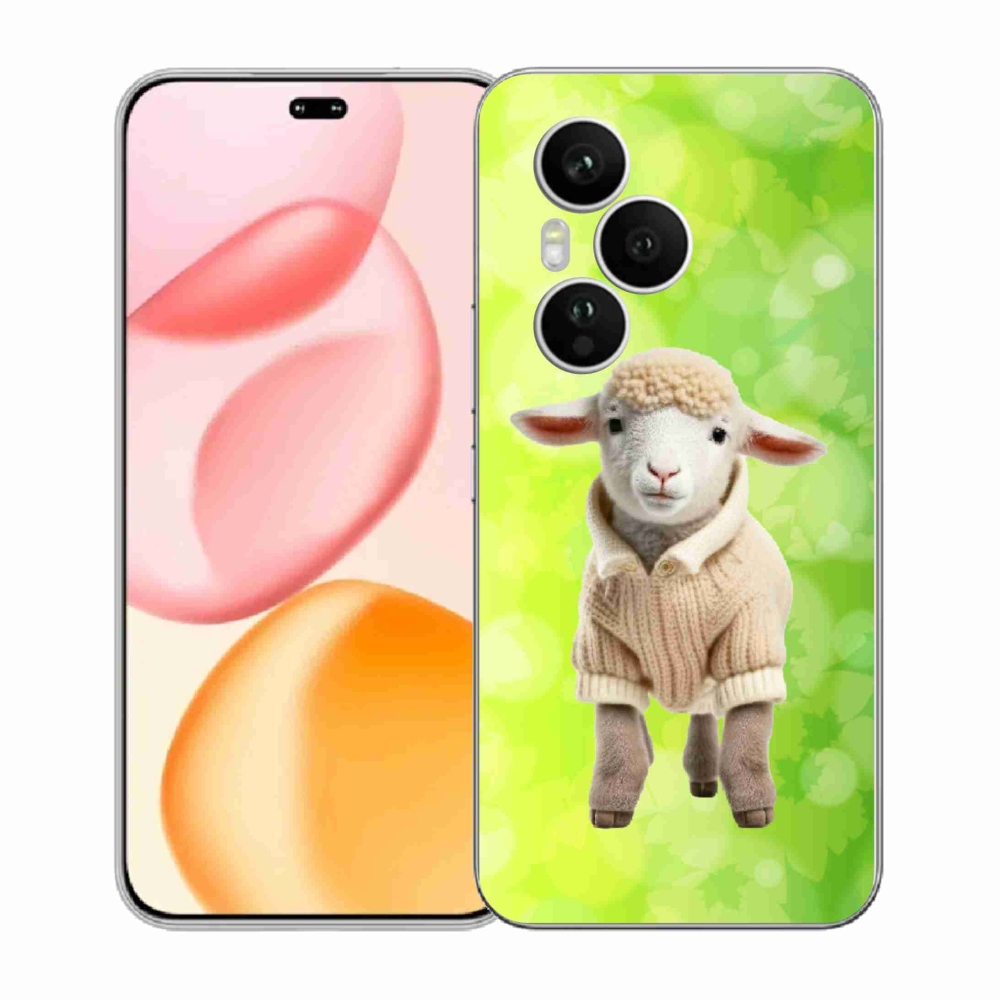 Gélový kryt mmCase na Honor 400 Pro - jahňa vo svetri