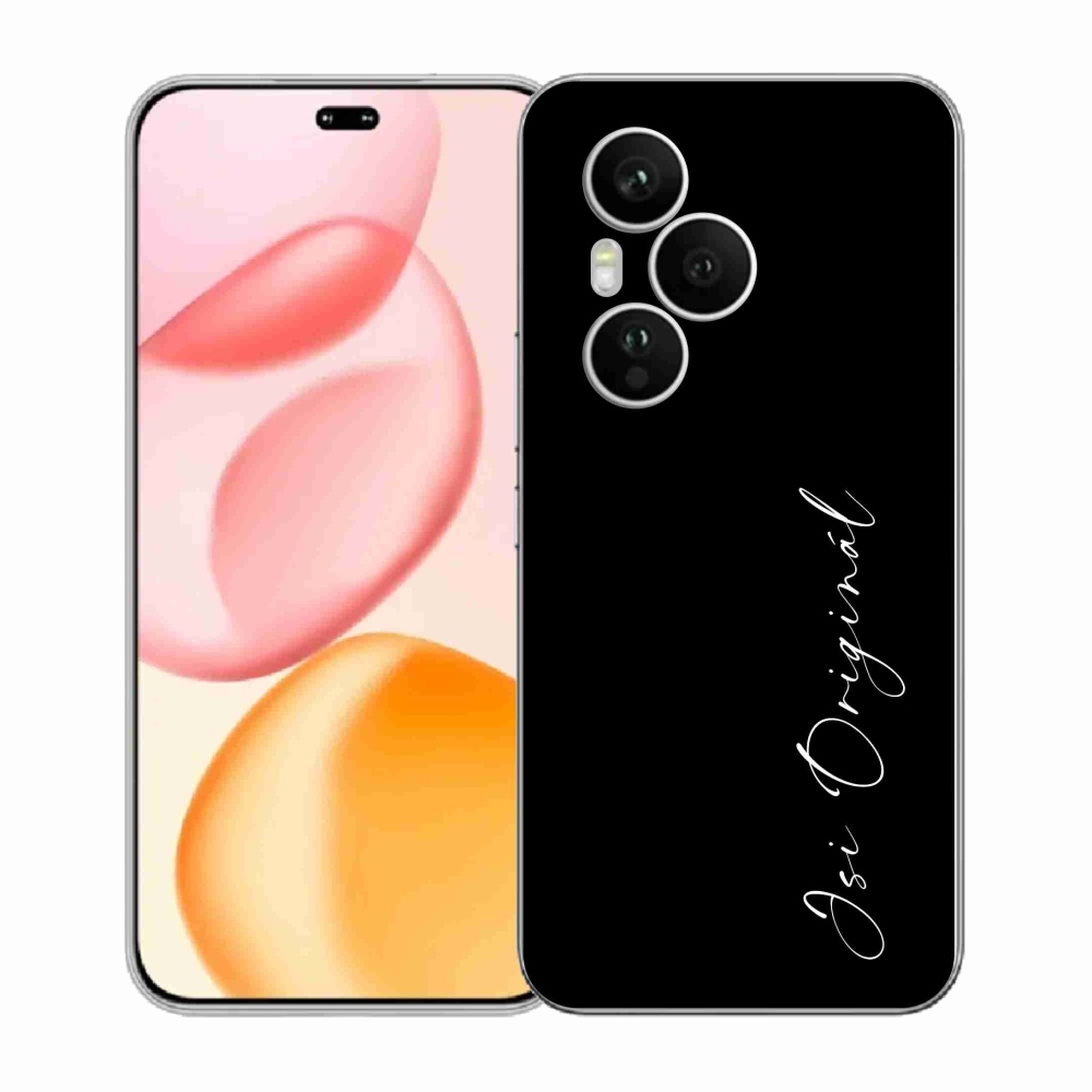 Gélový kryt mmCase na Honor 400 Pro - si originál čierne pozadie