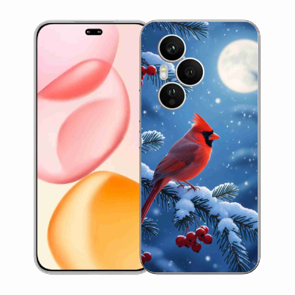 Gélový kryt mmCase na Honor 400 Pro - kardinál červený