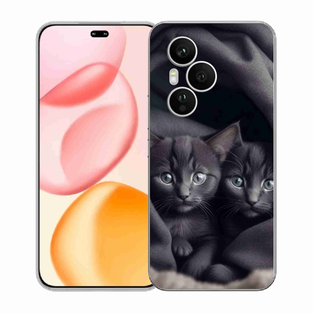 Gélový kryt mmCase na Honor 400 Pro - mačacie duo