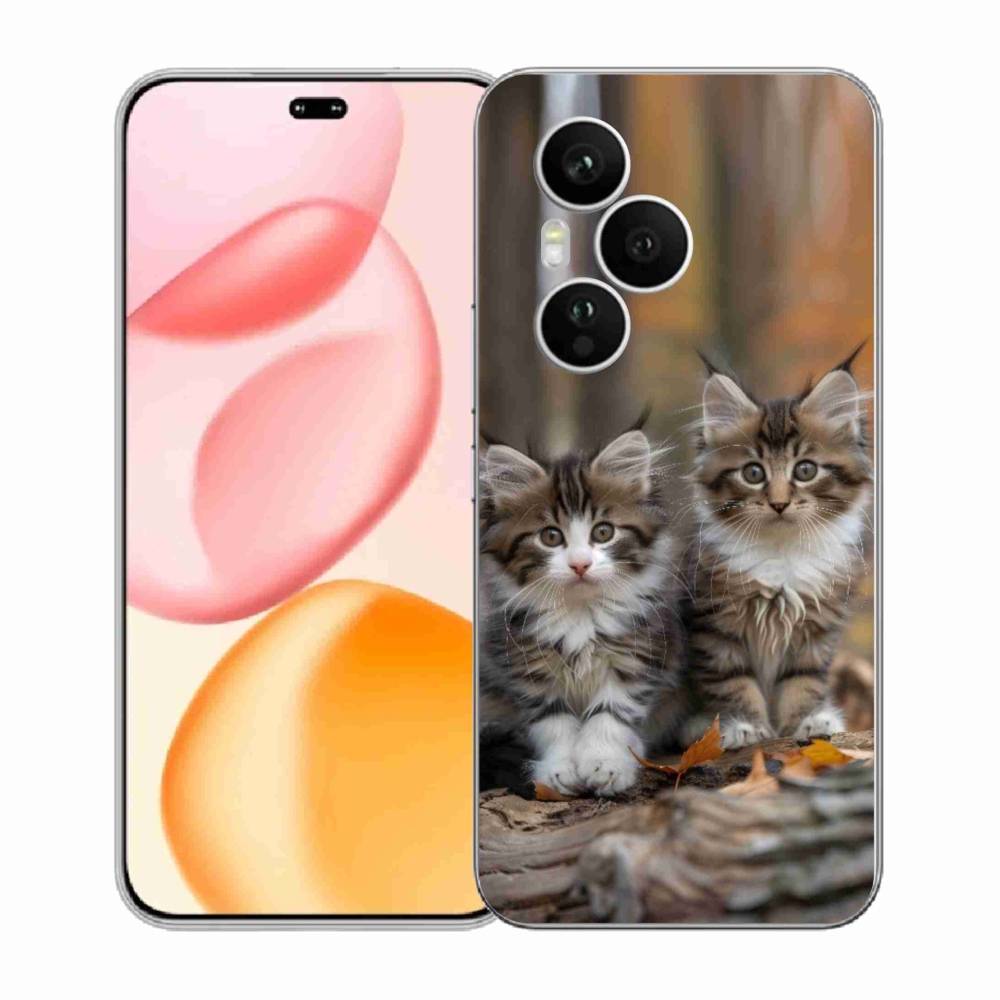 Gélový kryt mmCase na Honor 400 Pro - mačacie duo 3