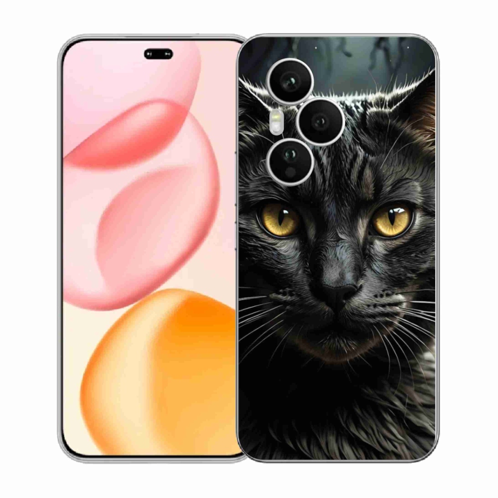 Gélový kryt mmCase na Honor 400 Pro - mačacie pohľad 3