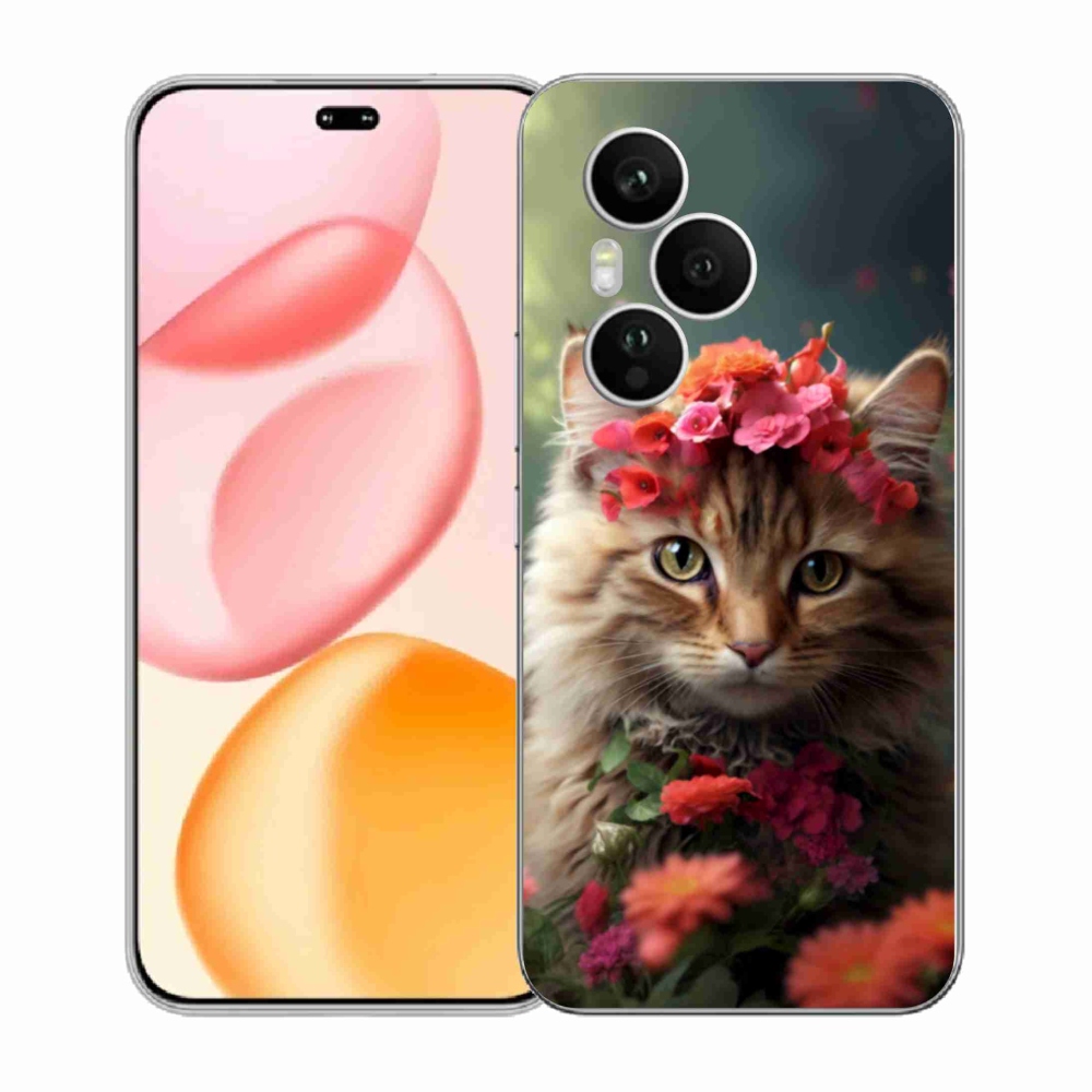 Gélový kryt mmCase na Honor 400 Pro - mačacia princezná