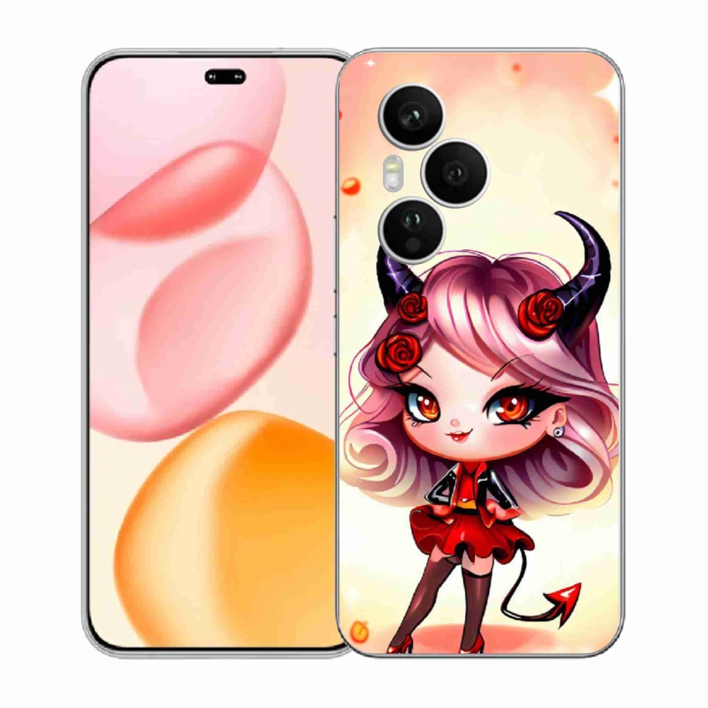 Gélový kryt mmCase na Honor 400 Pro - kreslená čertica