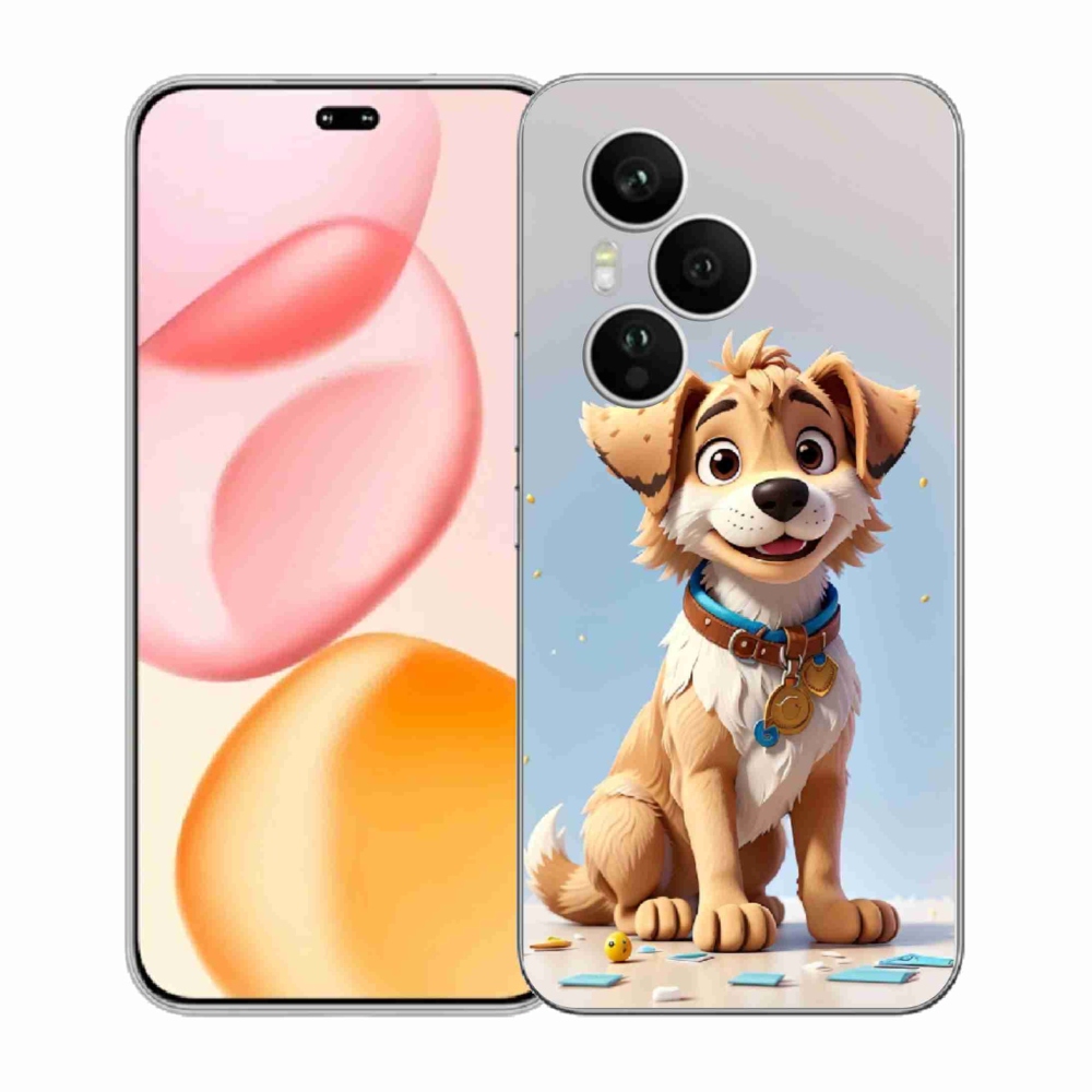 Gélový kryt mmCase na Honor 400 Pro - kreslené šteňa