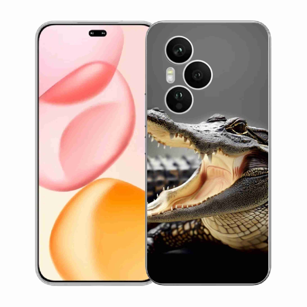 Gélový kryt mmCase na Honor 400 Pro - krokodíl