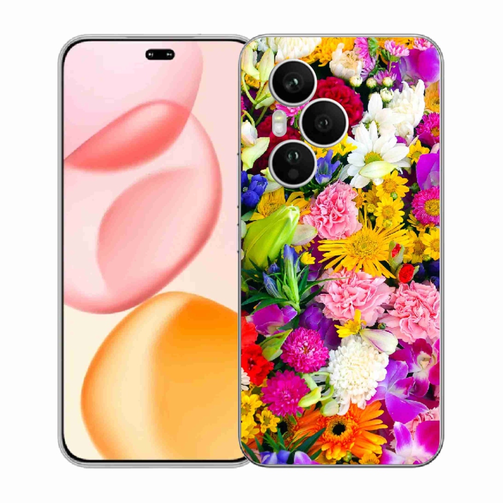 Gélový kryt mmCase na Honor 400 Pro - kvety 12