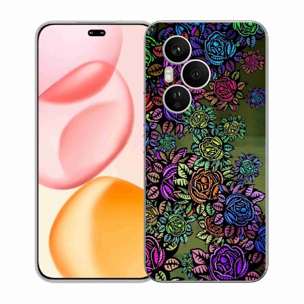 Gélový kryt mmCase na Honor 400 Pro - kvety 6