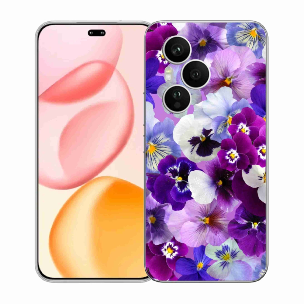 Gélový kryt mmCase na Honor 400 Pro - kvety 9