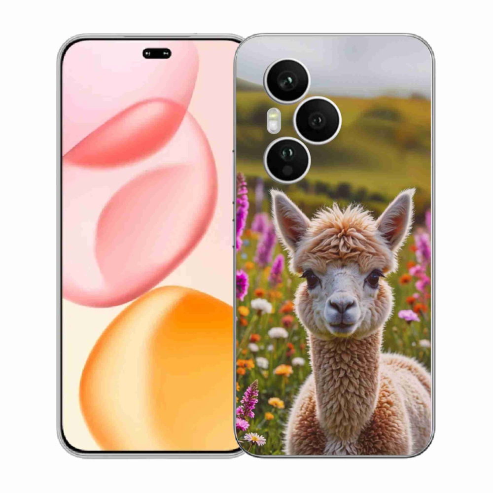 Gélový kryt mmCase na Honor 400 Pro - lama na lúke