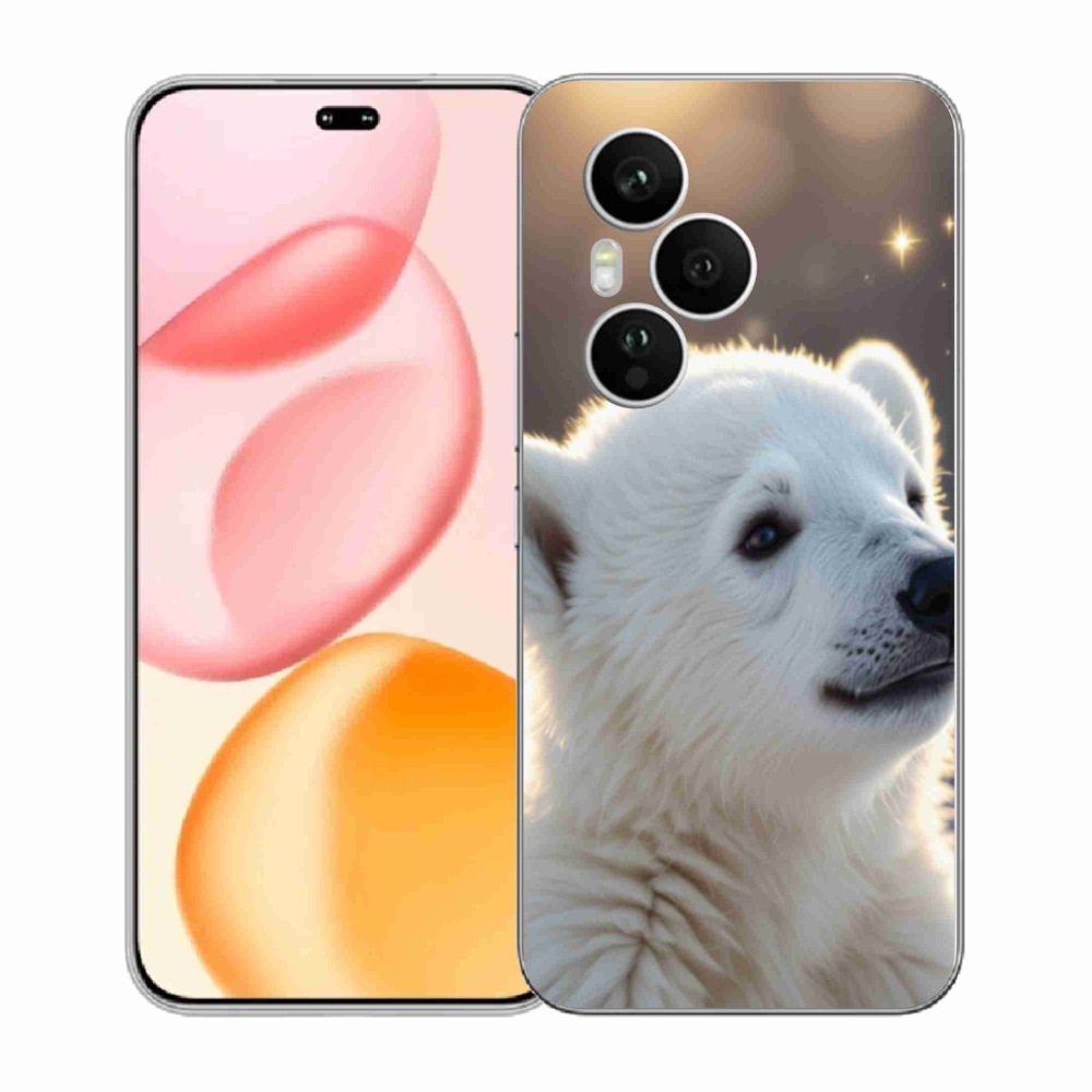 Gélový kryt mmCase na Honor 400 Pro - ľadový medveď