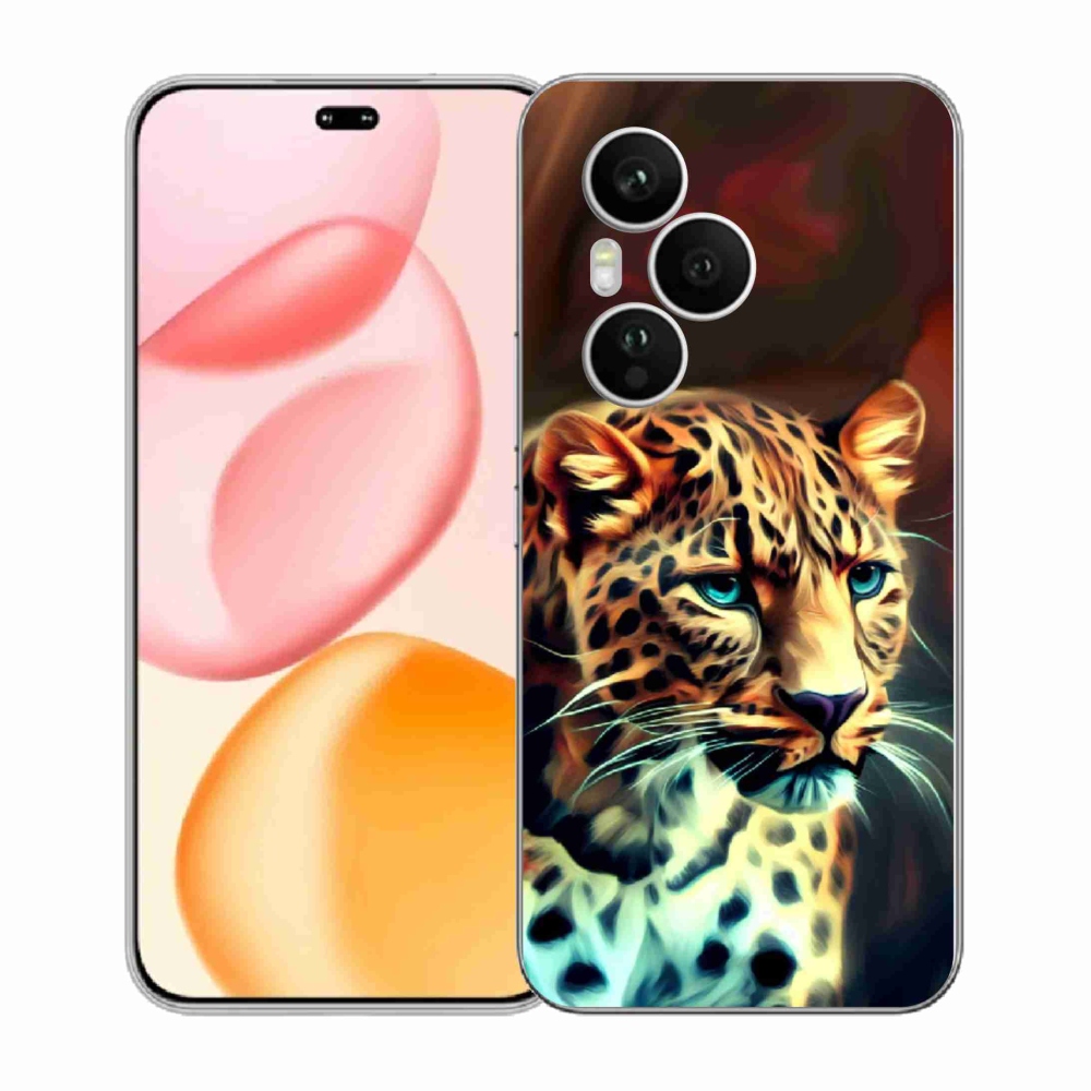 Gélový kryt mmCase na Honor 400 Pro - leopard