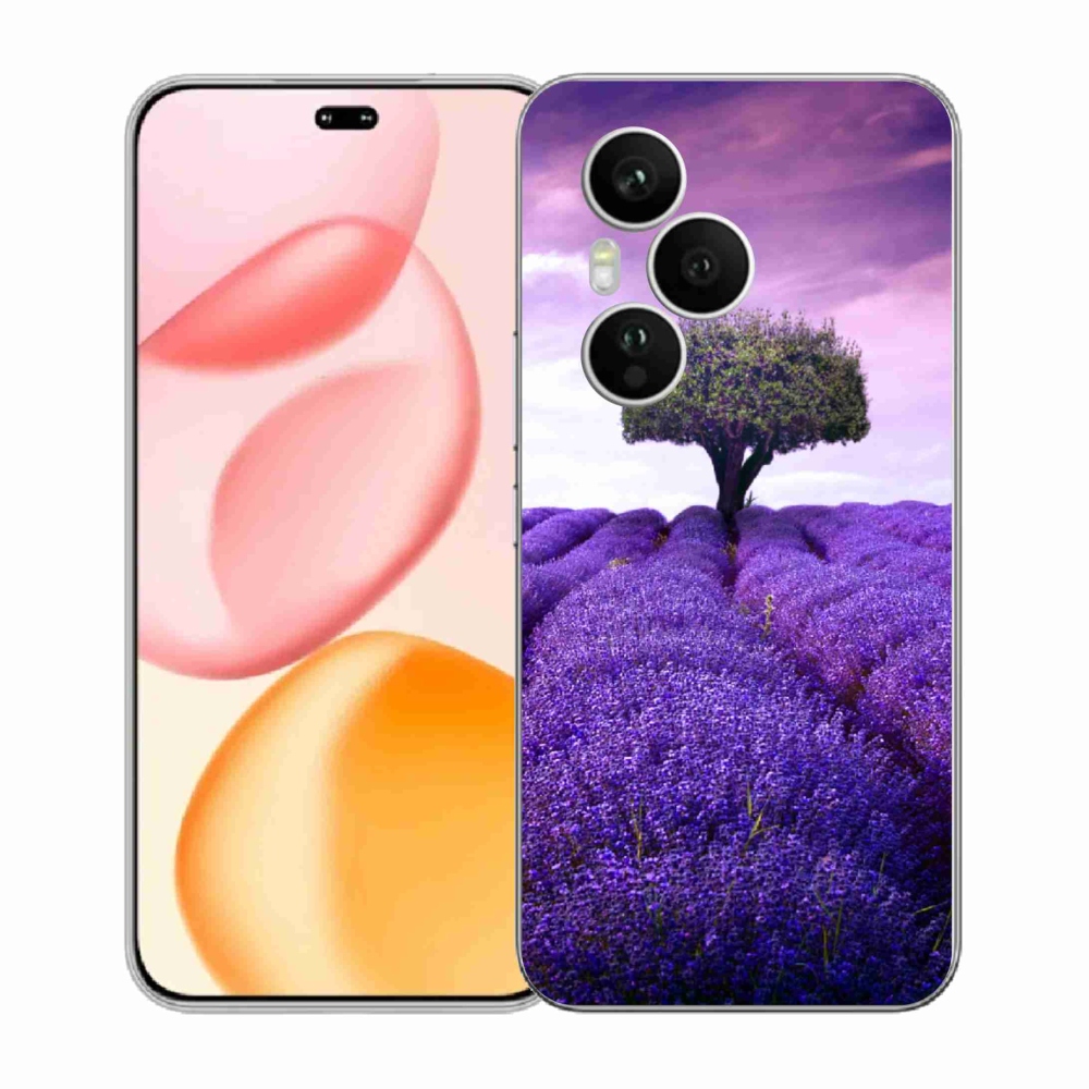 Gélový kryt mmCase na Honor 400 Pro - levanduľová lúka