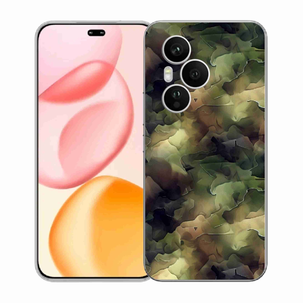 Gélový kryt mmCase na Honor 400 Pro - maskáčový vzor 10