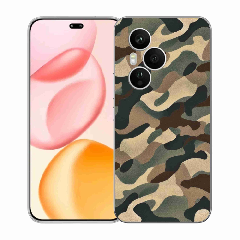 Gélový kryt mmCase na Honor 400 Pro - maskáčový vzor 11