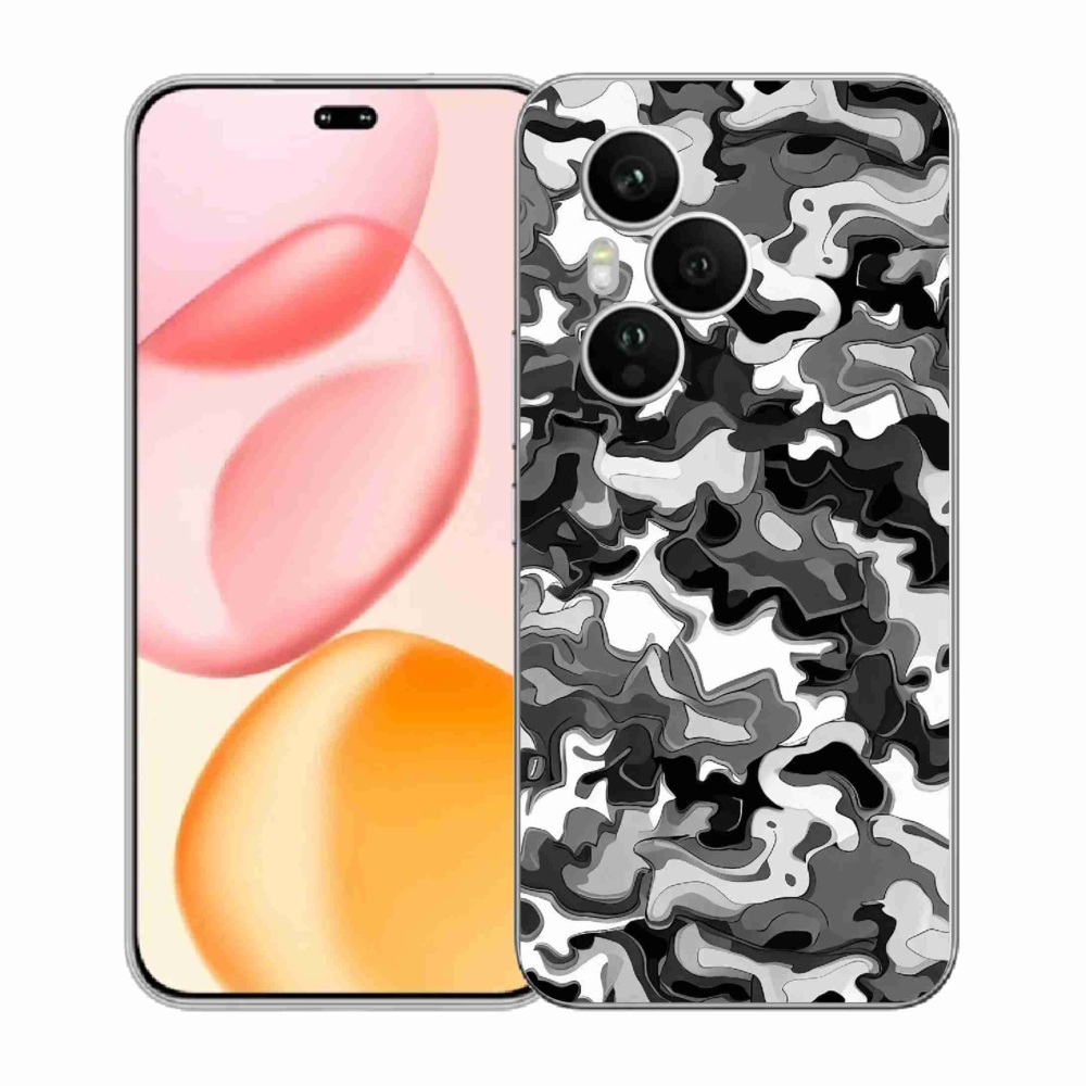 Gélový kryt mmCase na Honor 400 Pro - maskáčový vzor 3