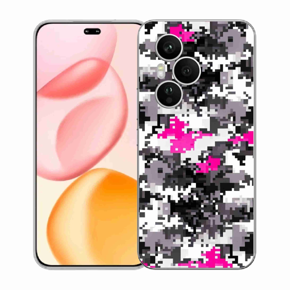 Gélový kryt mmCase na Honor 400 Pro - maskáčový vzor 4