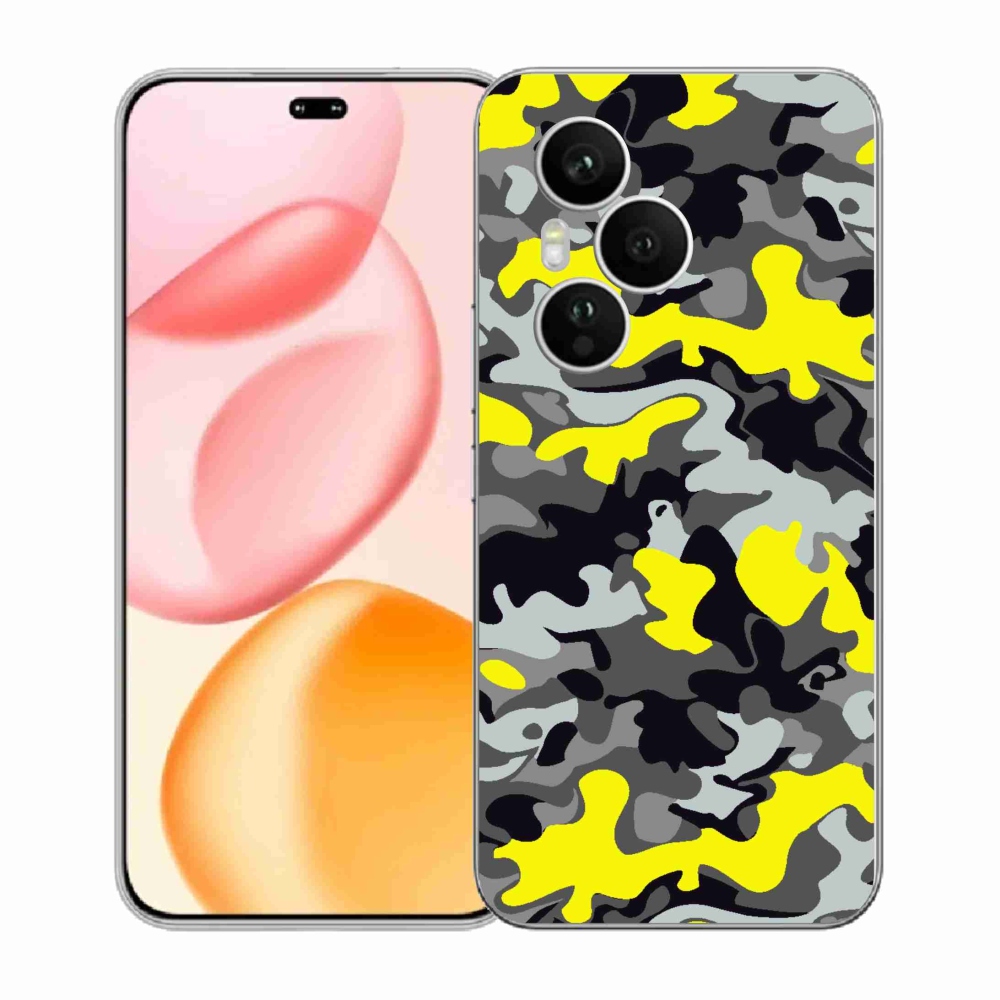 Gélový kryt mmCase na Honor 400 Pro - maskáčový vzor 6