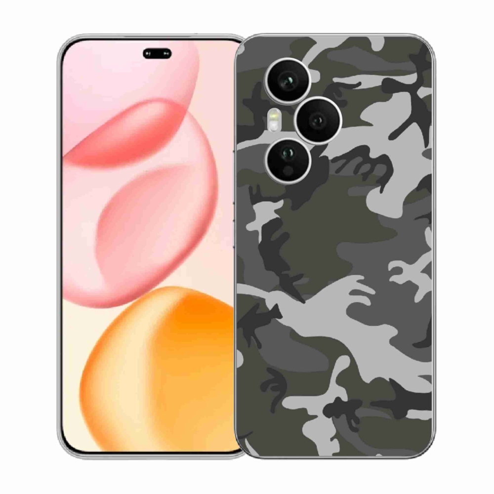 Gélový kryt mmCase na Honor 400 Pro - maskáčový vzor