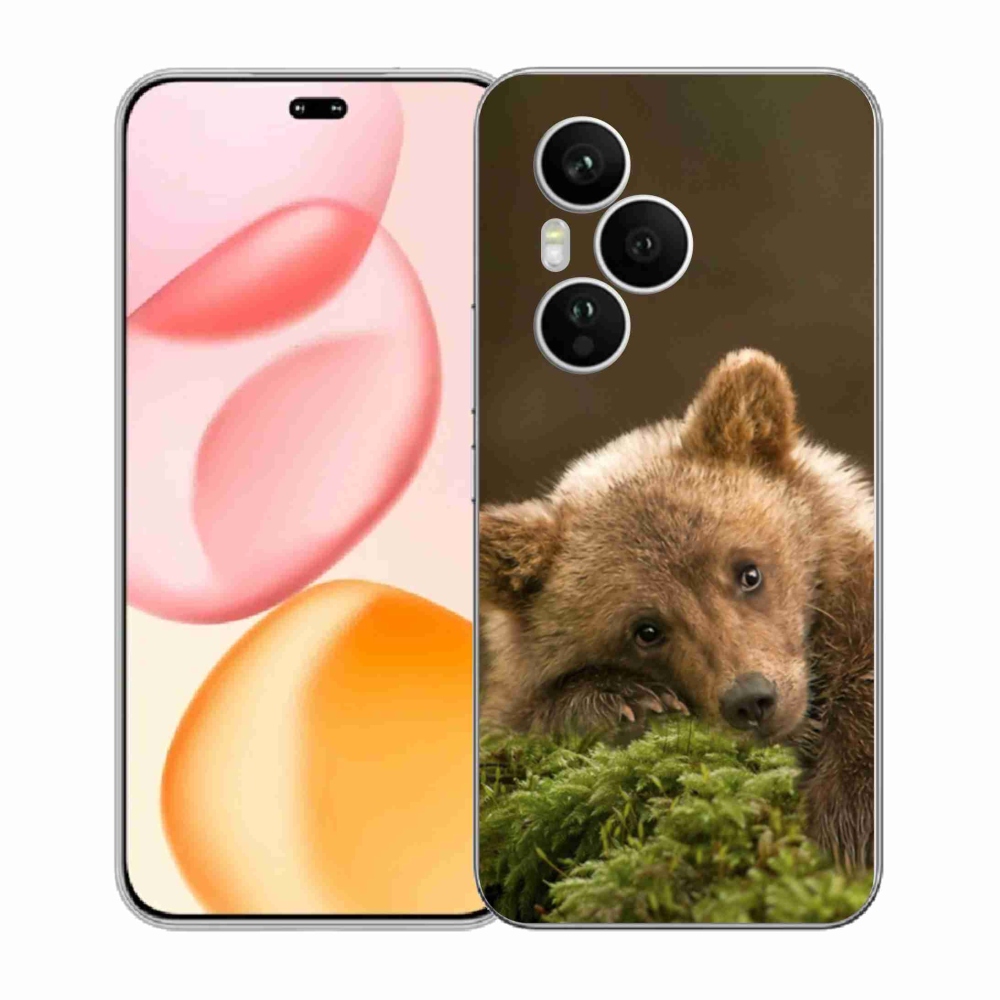 Gélový kryt mmCase na Honor 400 Pro - medveď