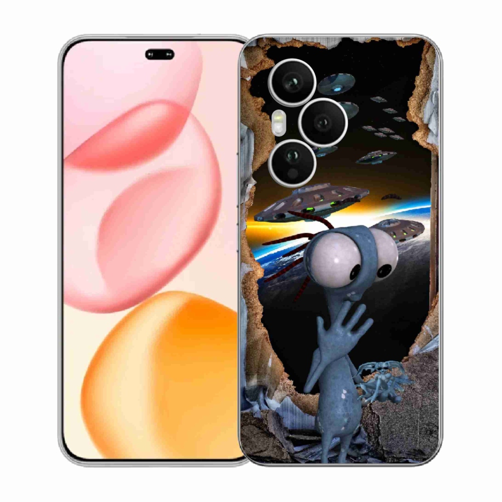Gélový kryt mmCase na Honor 400 Pro - mimozemšťan
