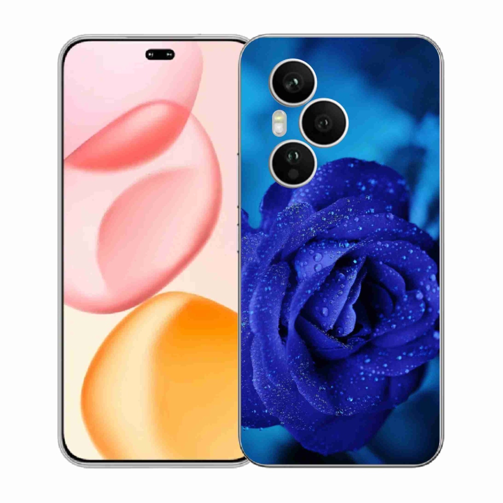 Gélový kryt mmCase na Honor 400 Pro - modrá ruža