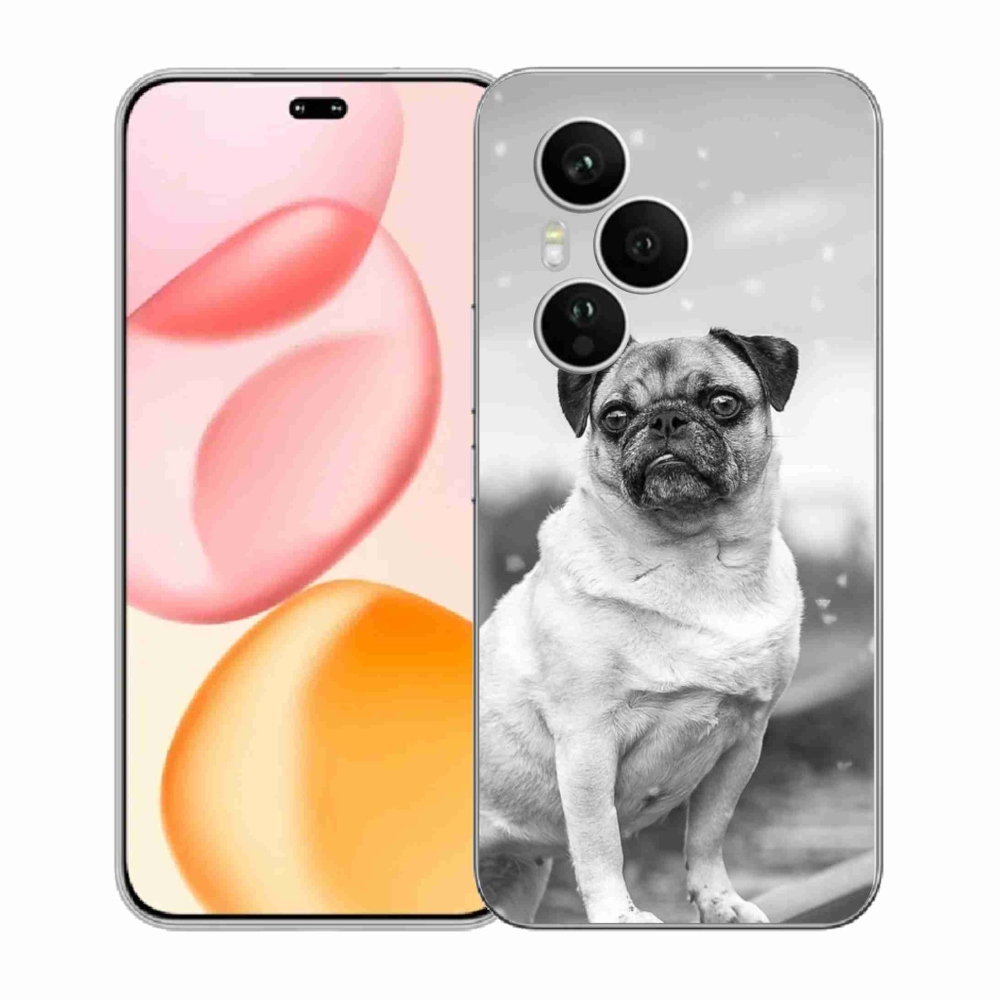 Gélový kryt mmCase na Honor 400 Pro - mops