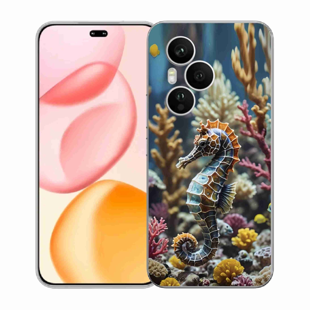 Gélový kryt mmCase na Honor 400 Pro - morský koník 2