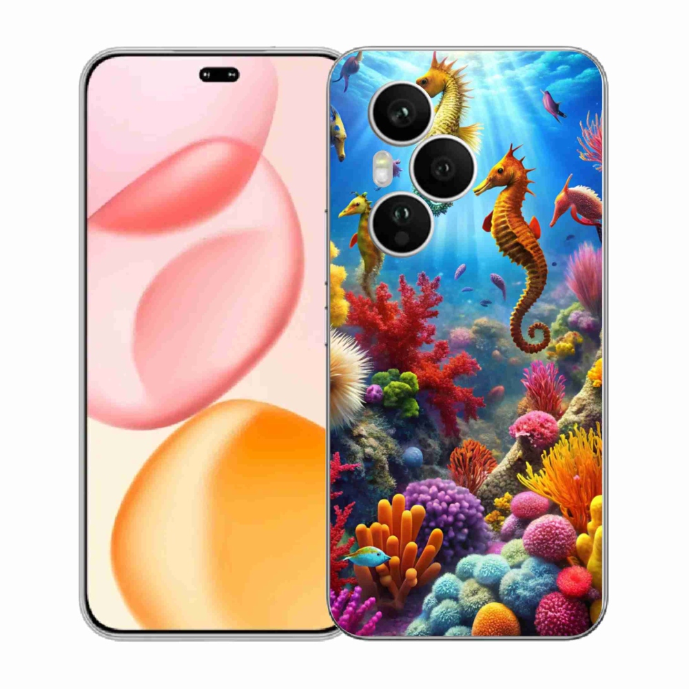 Gélový kryt mmCase na Honor 400 Pro - morský svet 3
