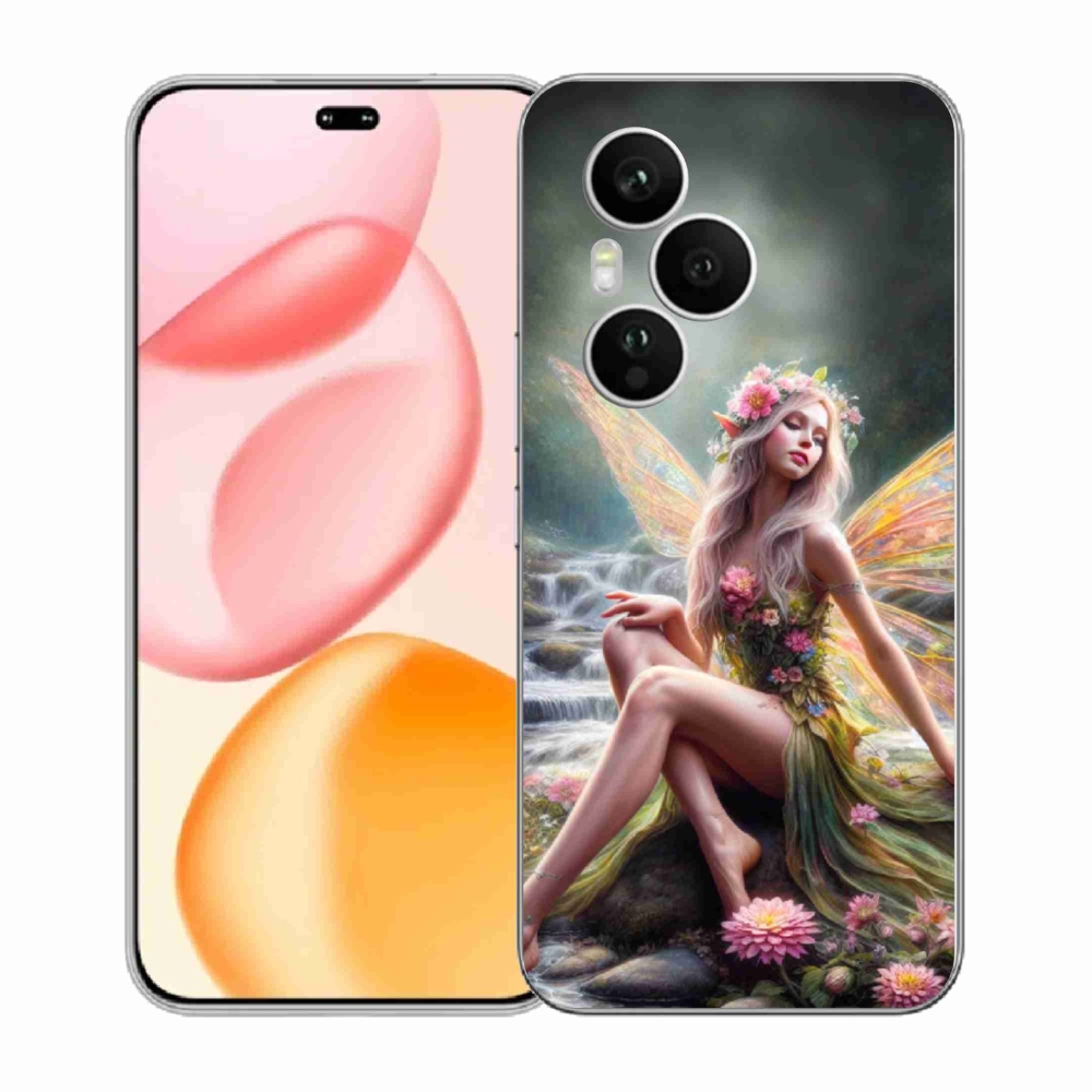 Gélový kryt mmCase na Honor 400 Pro - motýlia žena 1