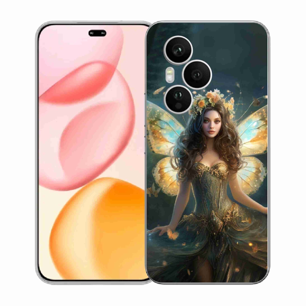 Gélový kryt mmCase na Honor 400 Pro - motýlia žena