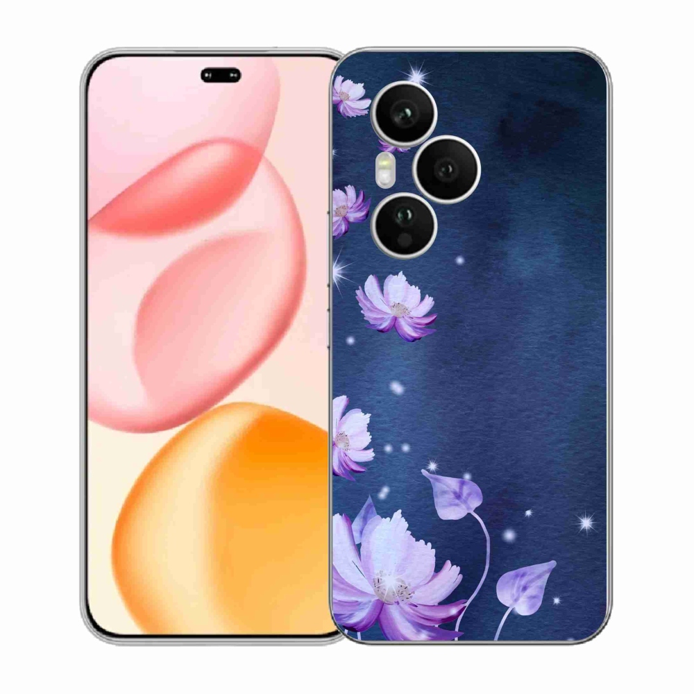 Gélový kryt mmCase na Honor 400 Pro - padajúce kvety