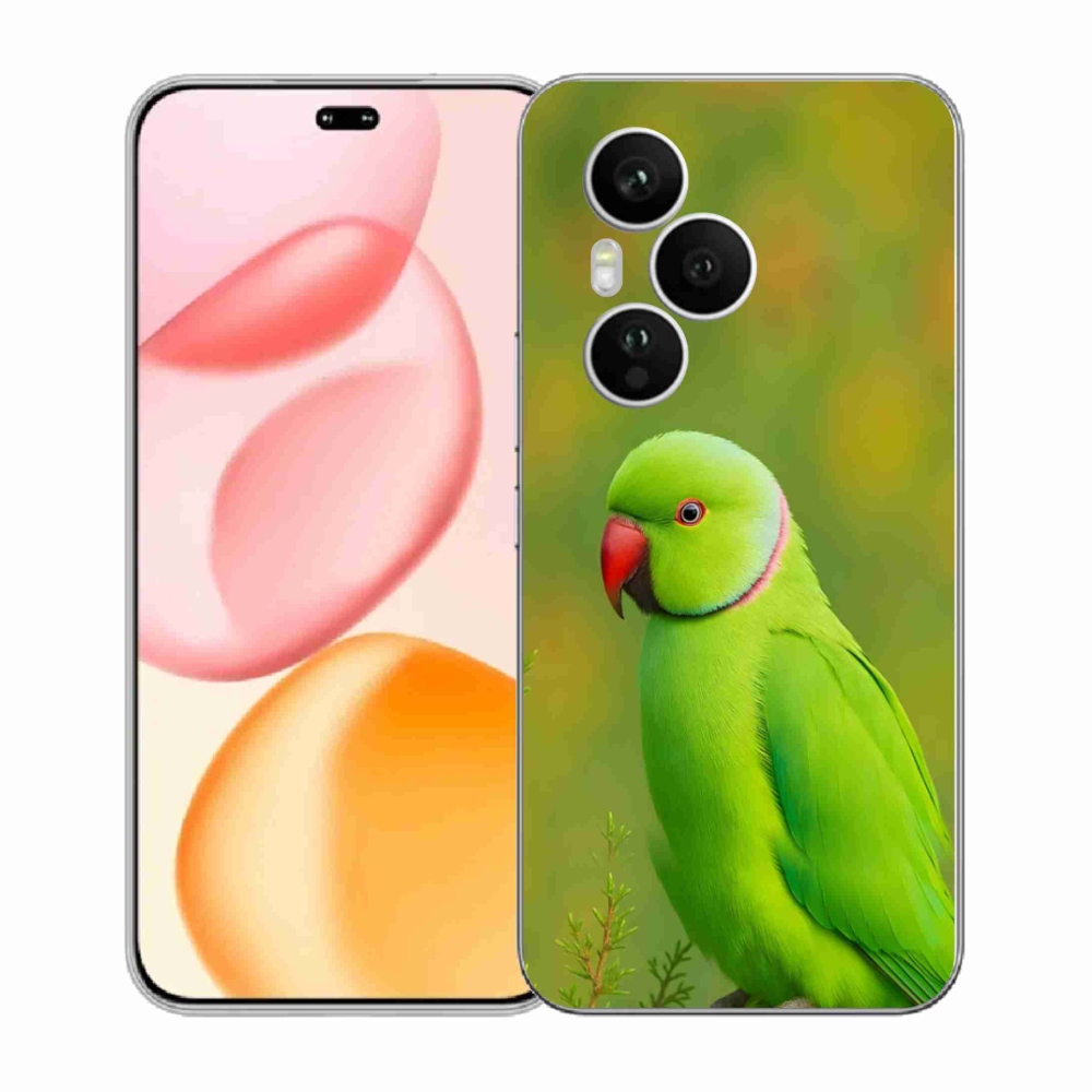 Gélový kryt mmCase na Honor 400 Pro - papagáj Alexandr 2