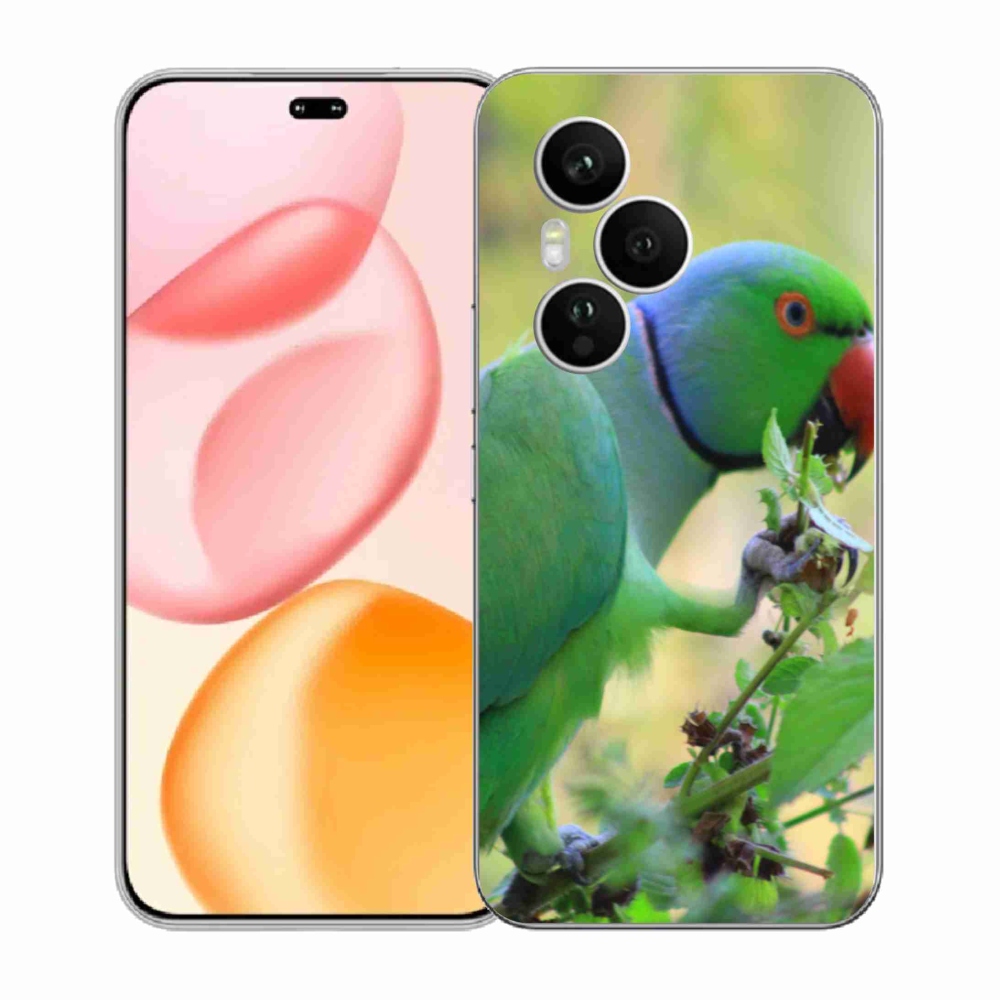 Gélový kryt mmCase na Honor 400 Pro - papagáj Alexandr