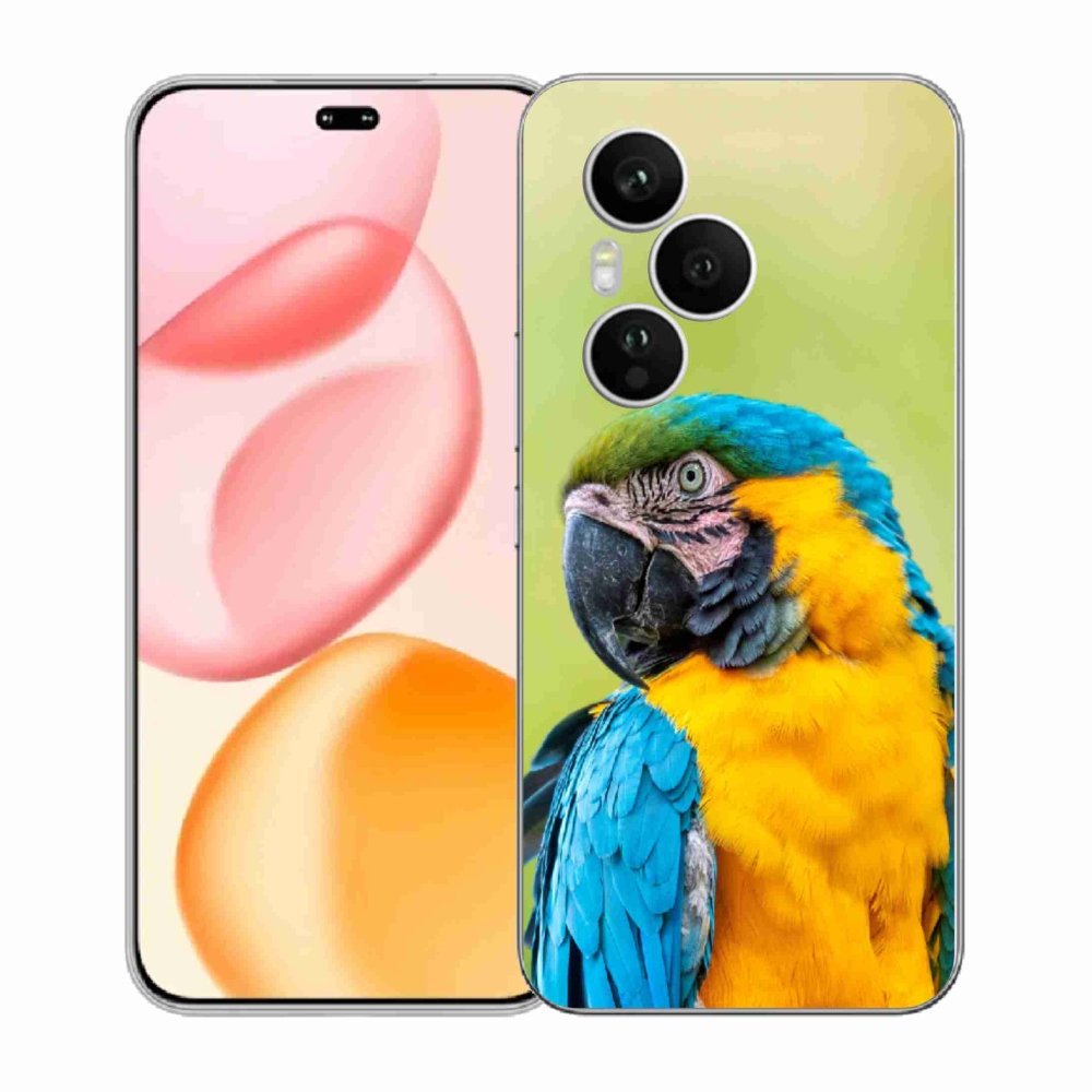 Gélový kryt mmCase na Honor 400 Pro - papagáj ara 2